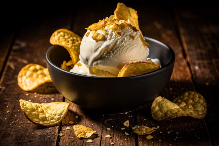 Niektórzy szefowie kuchni miksują chipsy ziemniaczane z lodami – kucharze po cichu przysięgają, że to działa